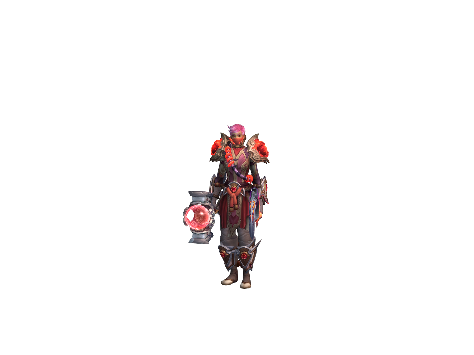 Mieux 3D character render