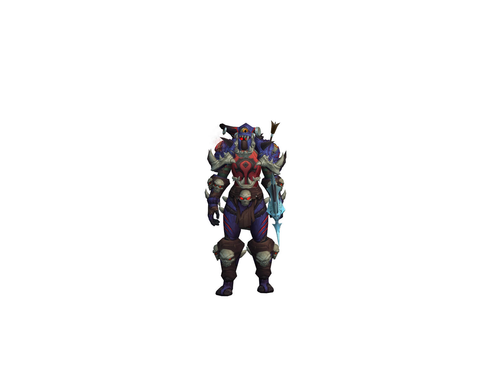 Uff 3D character render