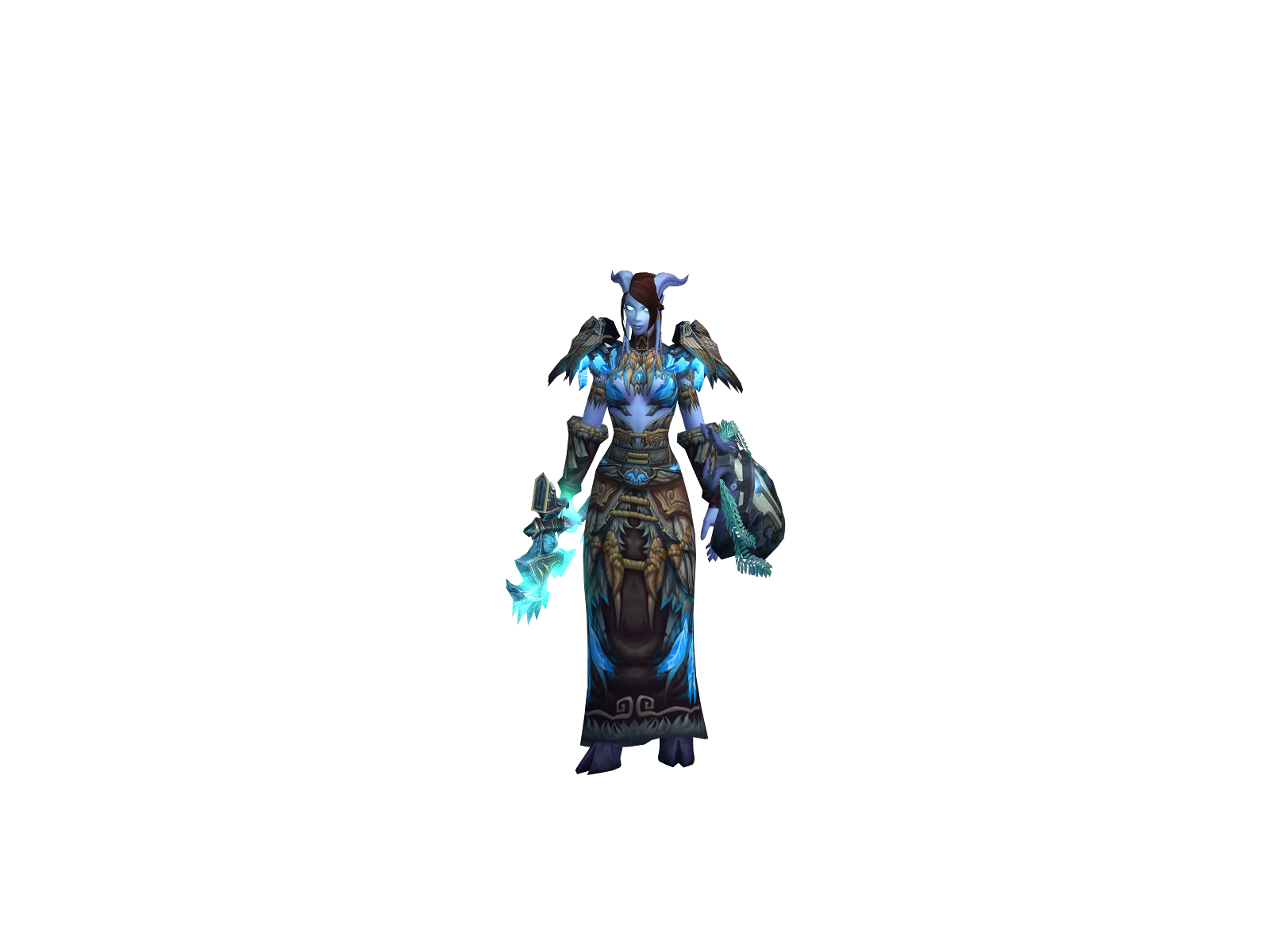 Nalia 3D character render