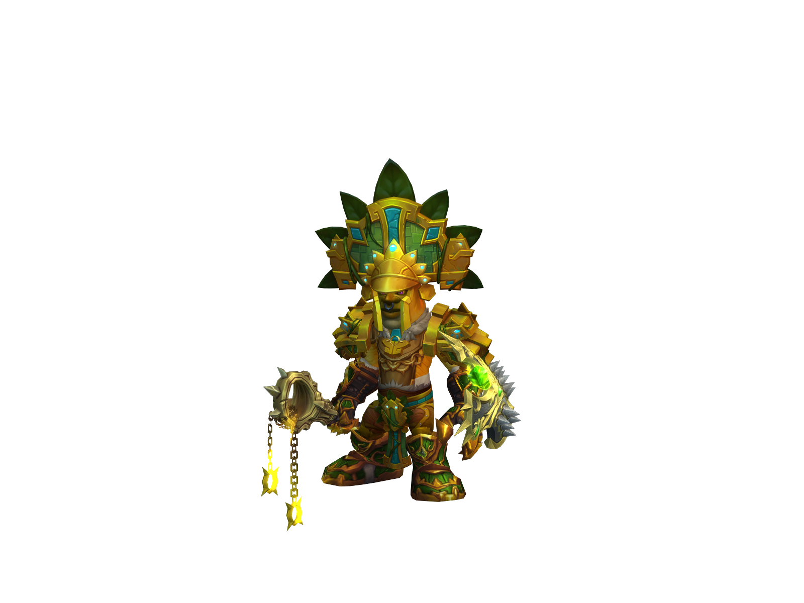 Yentish 3D character render