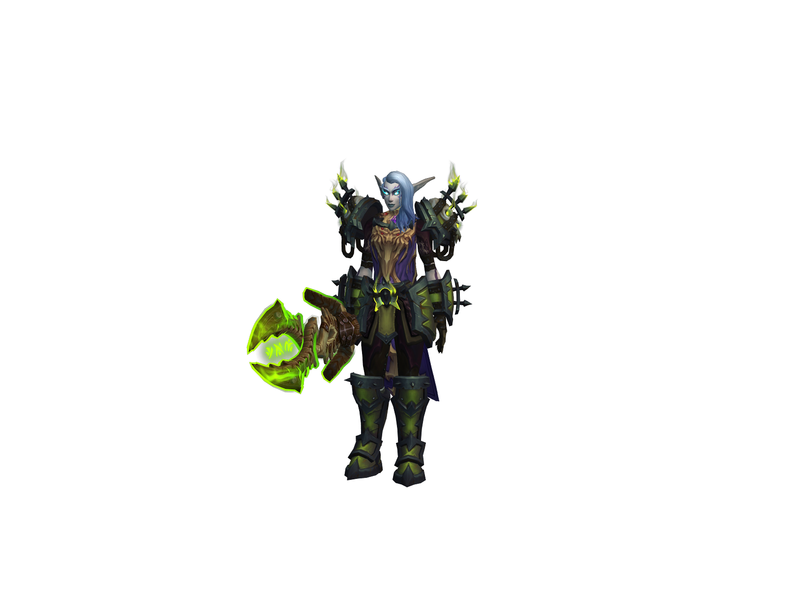 Irillyth 3D character render