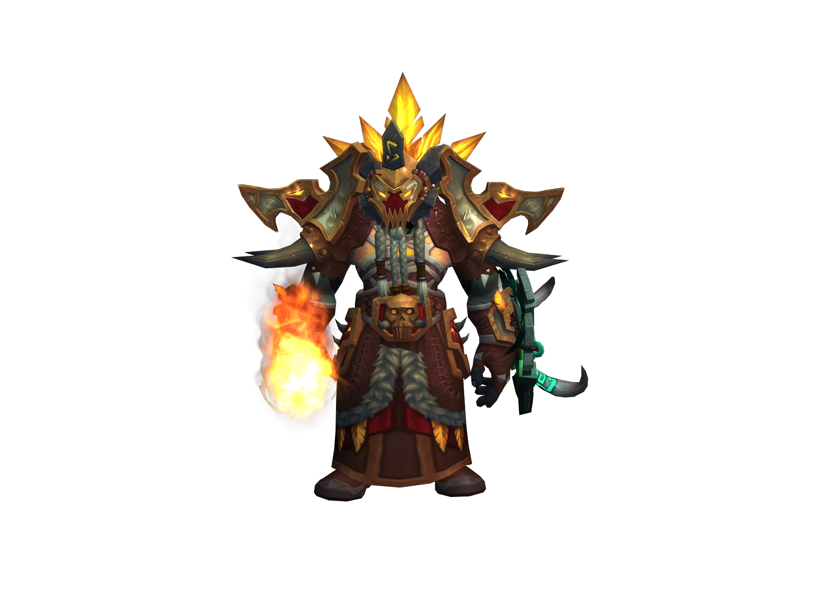 Rhaeh 3D character render