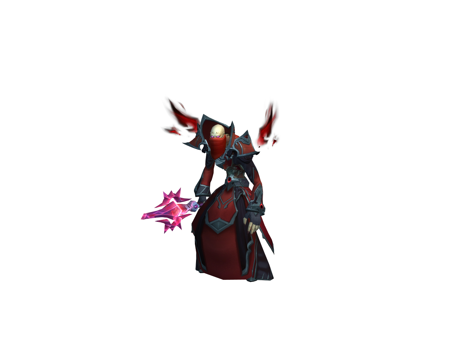 Maganas 3D character render