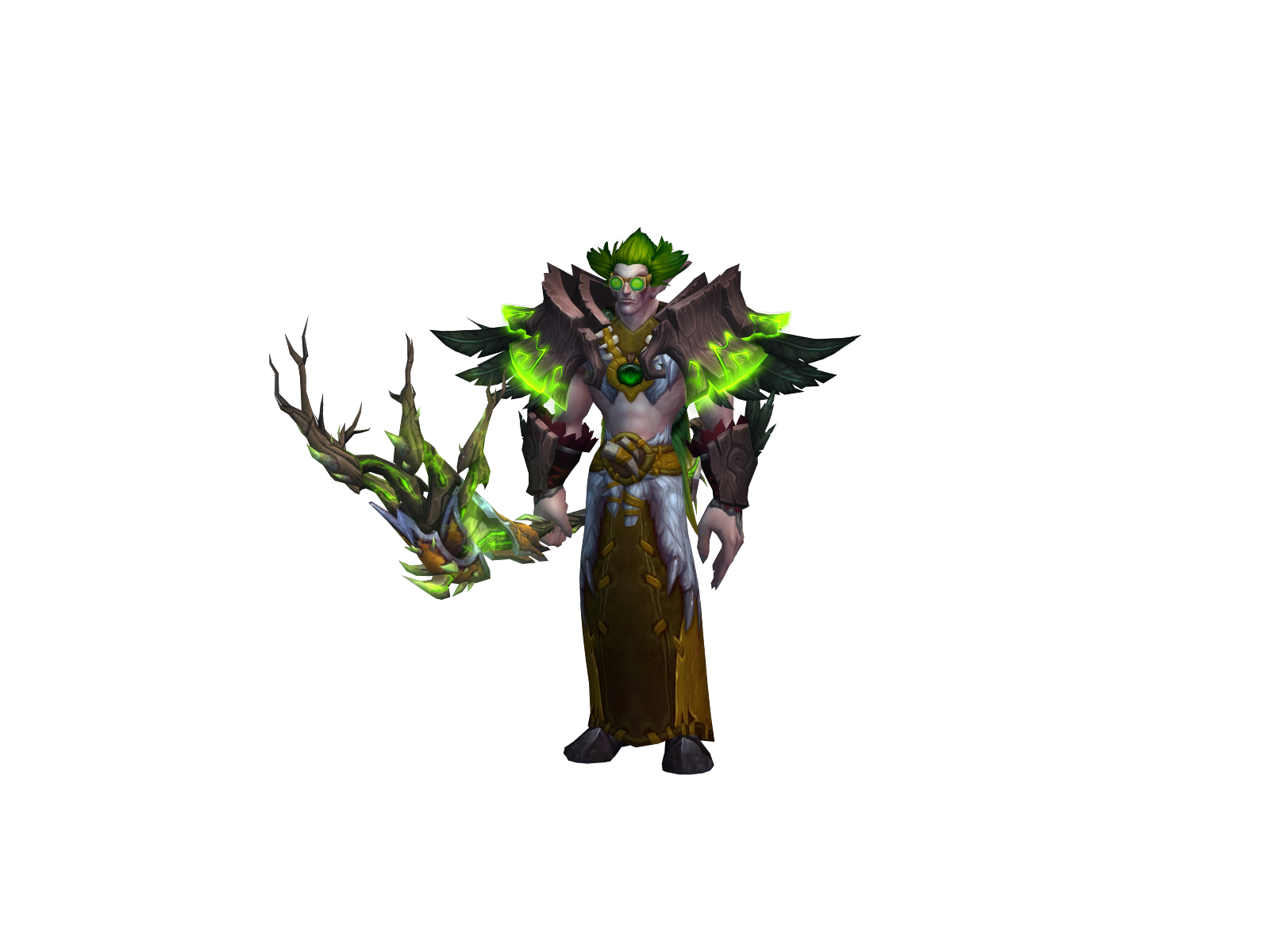 Blodigkat 3D character render
