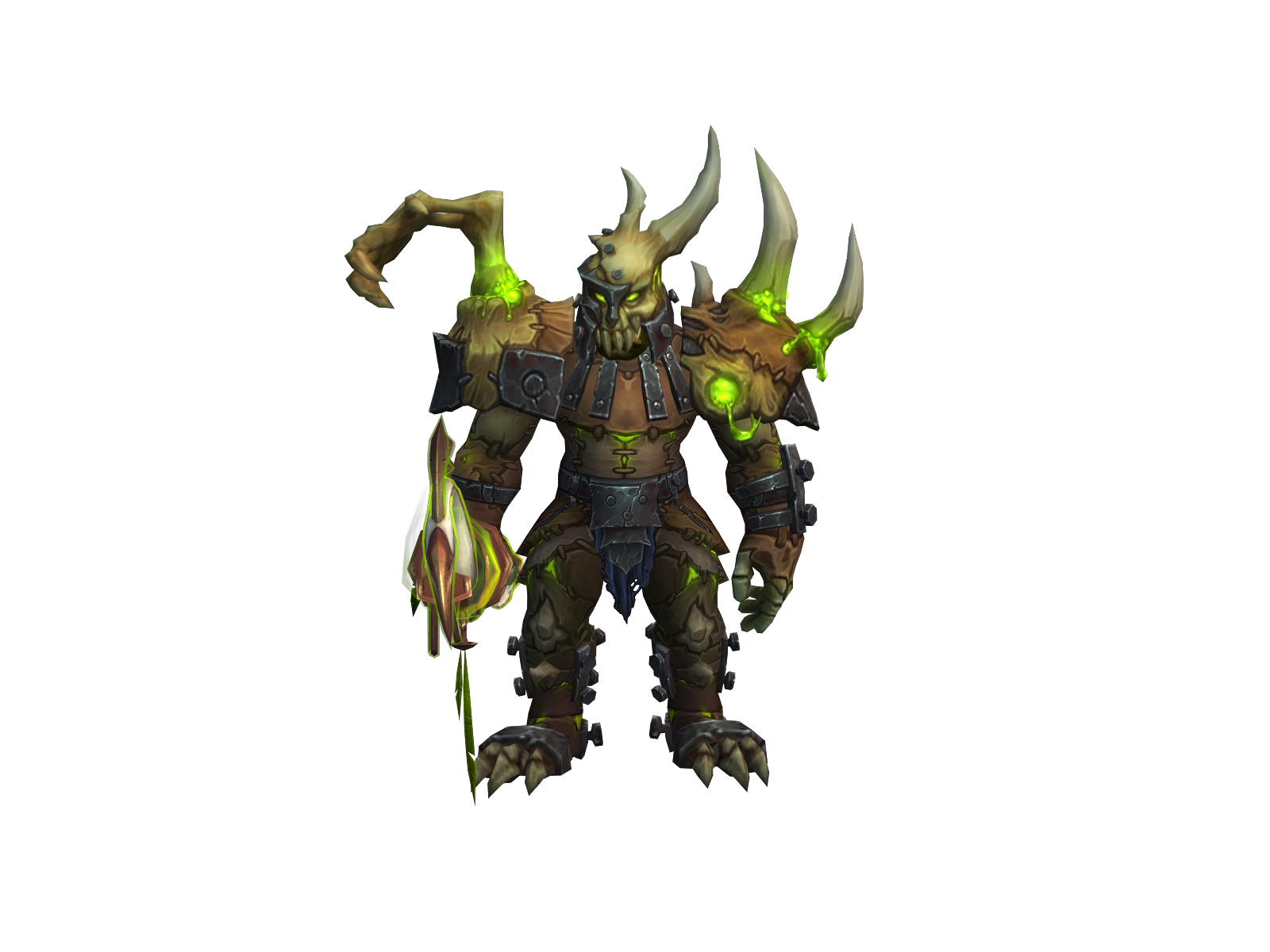 Wolfstrom 3D character render