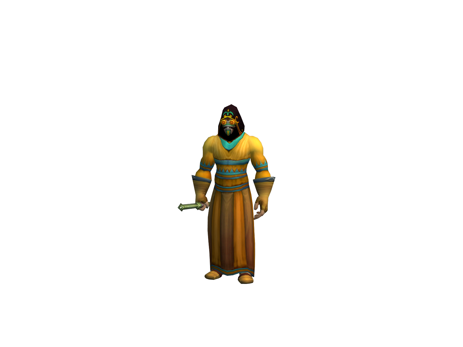 Dreddlock 3D character render