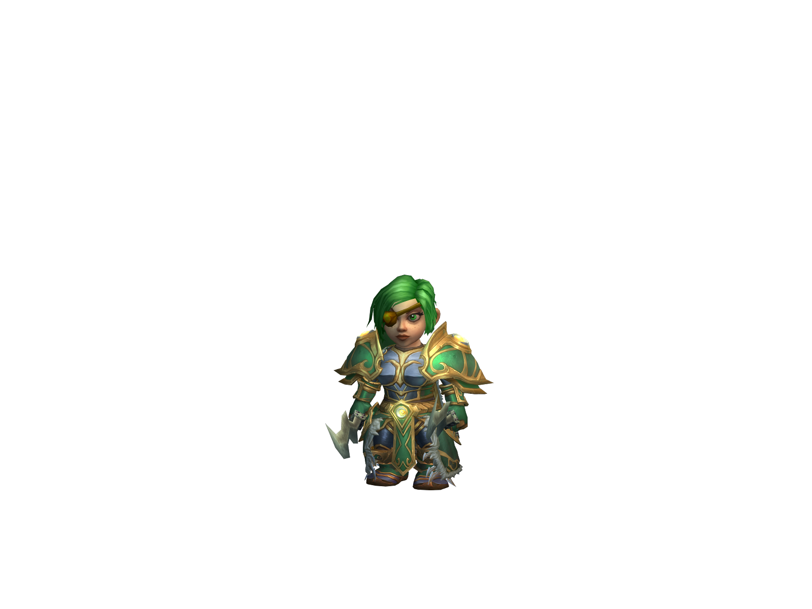 Palios 3D character render