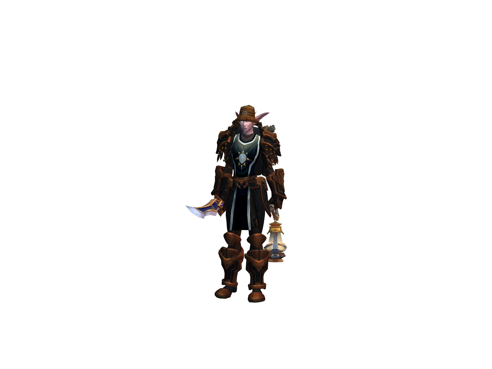 prowlie 3D character render