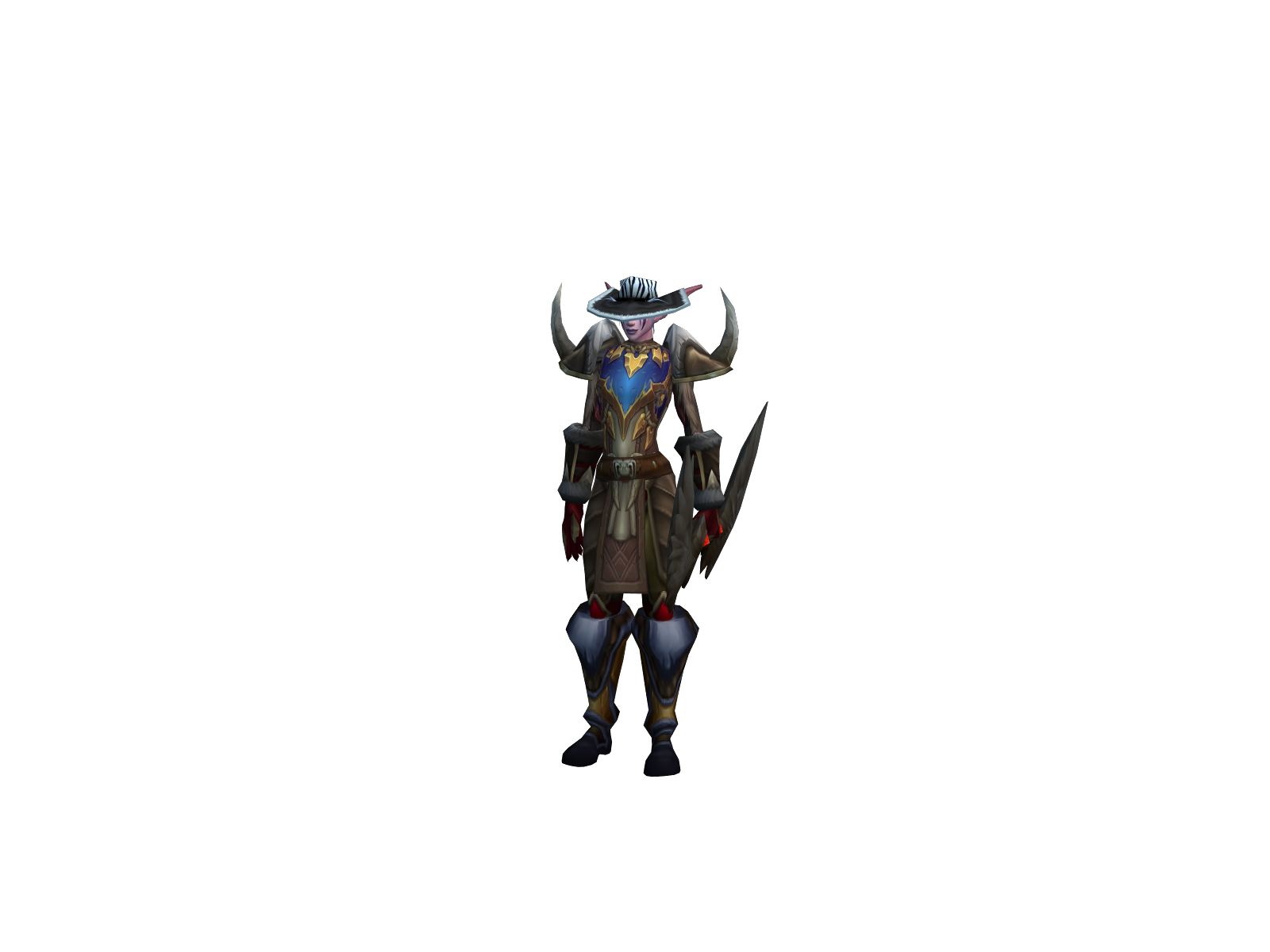 Cryden 3D character render