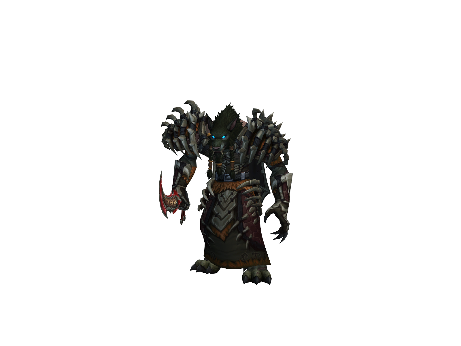 Shîfthappenz 3D character render