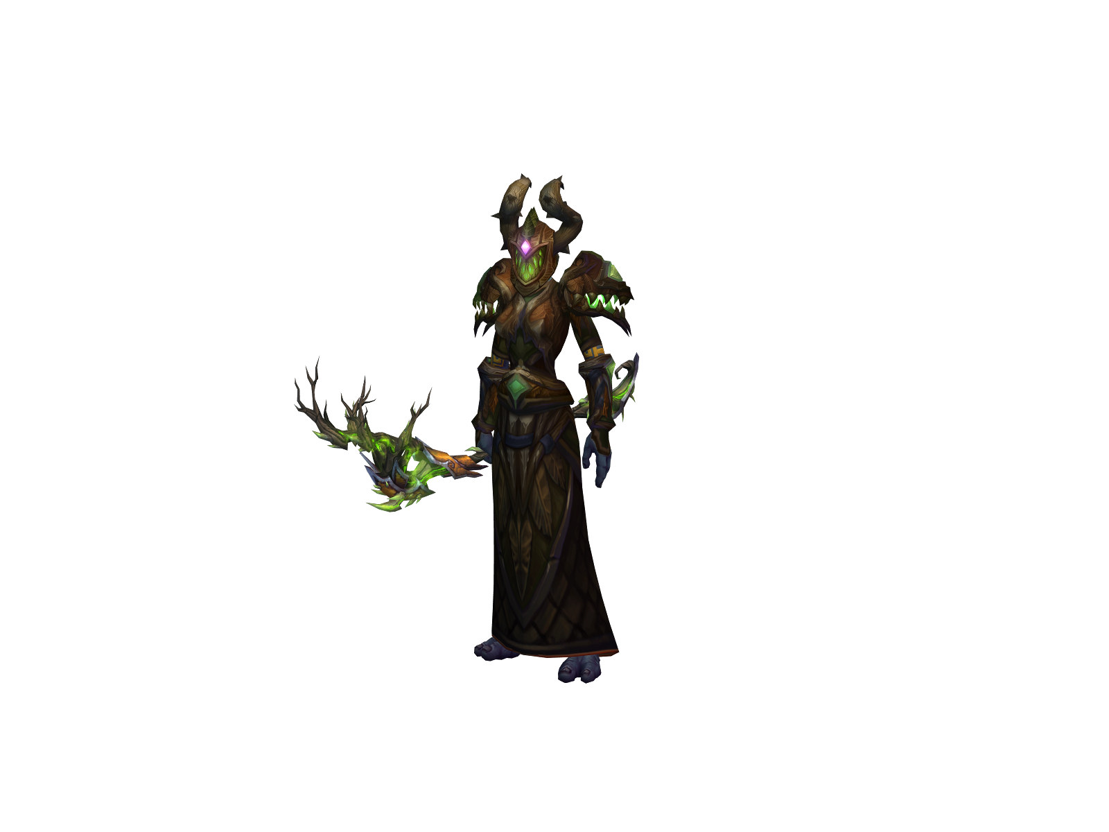 Blàth 3D character render