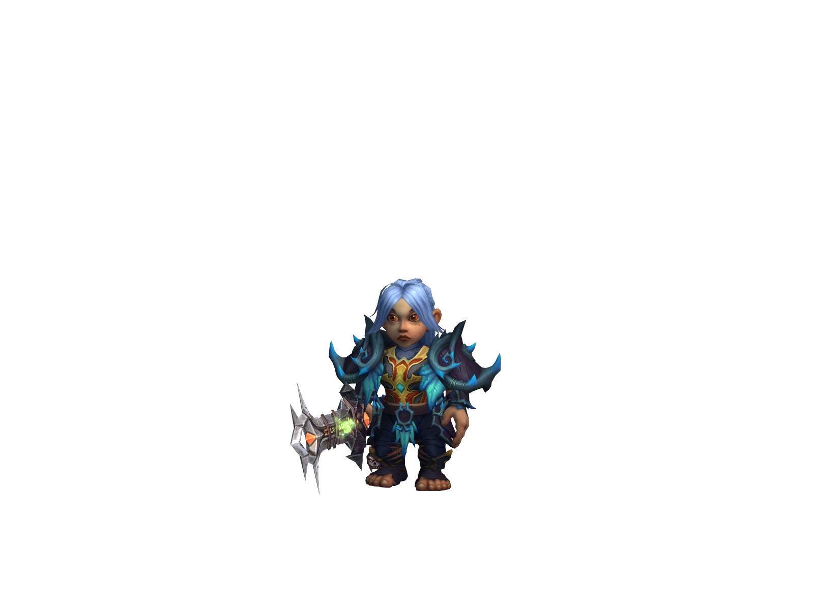 Torde 3D character render