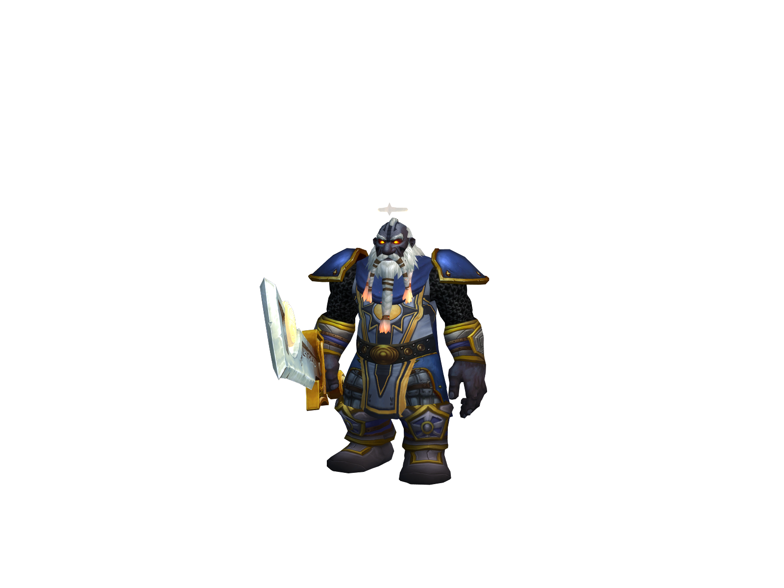 Scruffy 3D character render