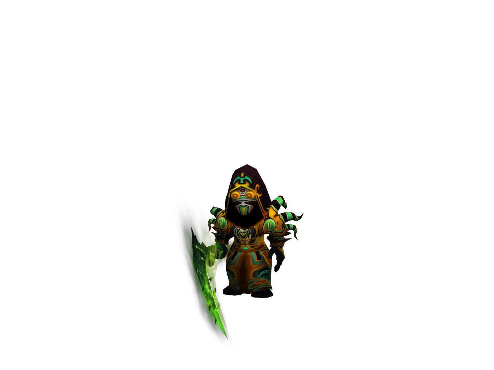 Yo 3D character render