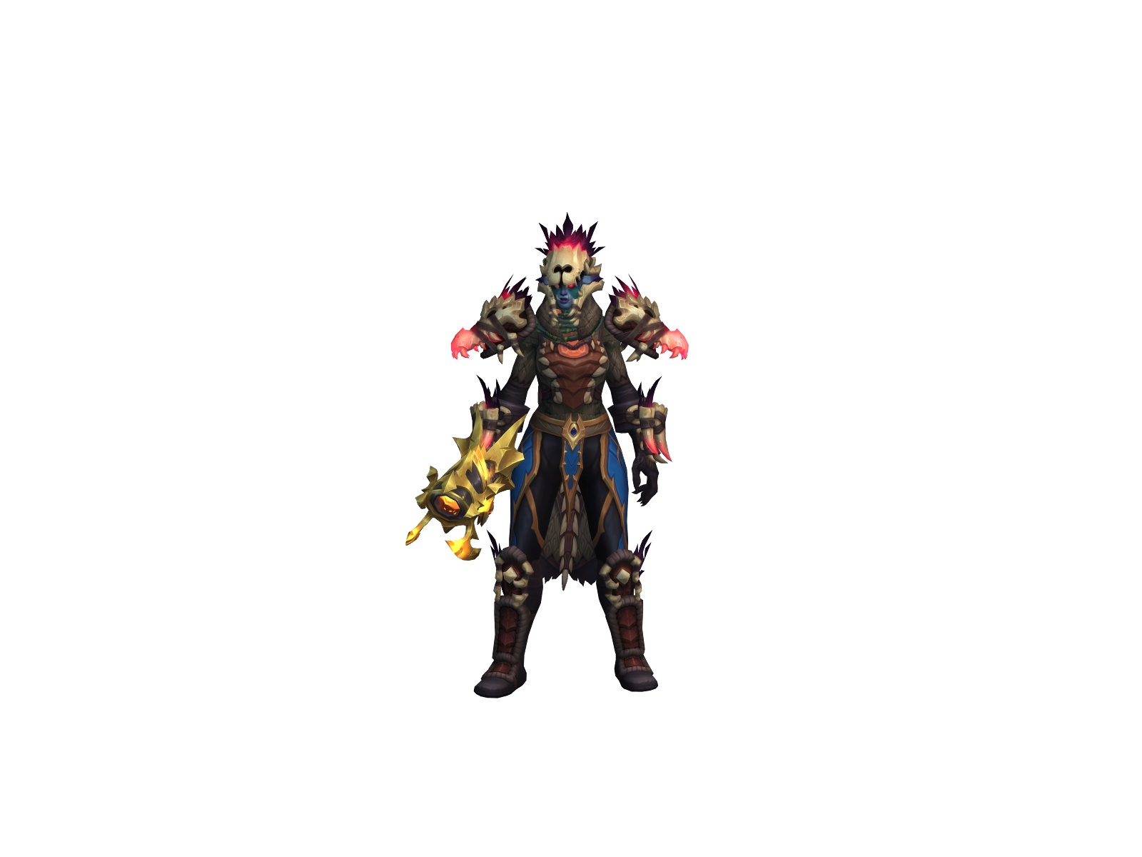 Clownsen character render