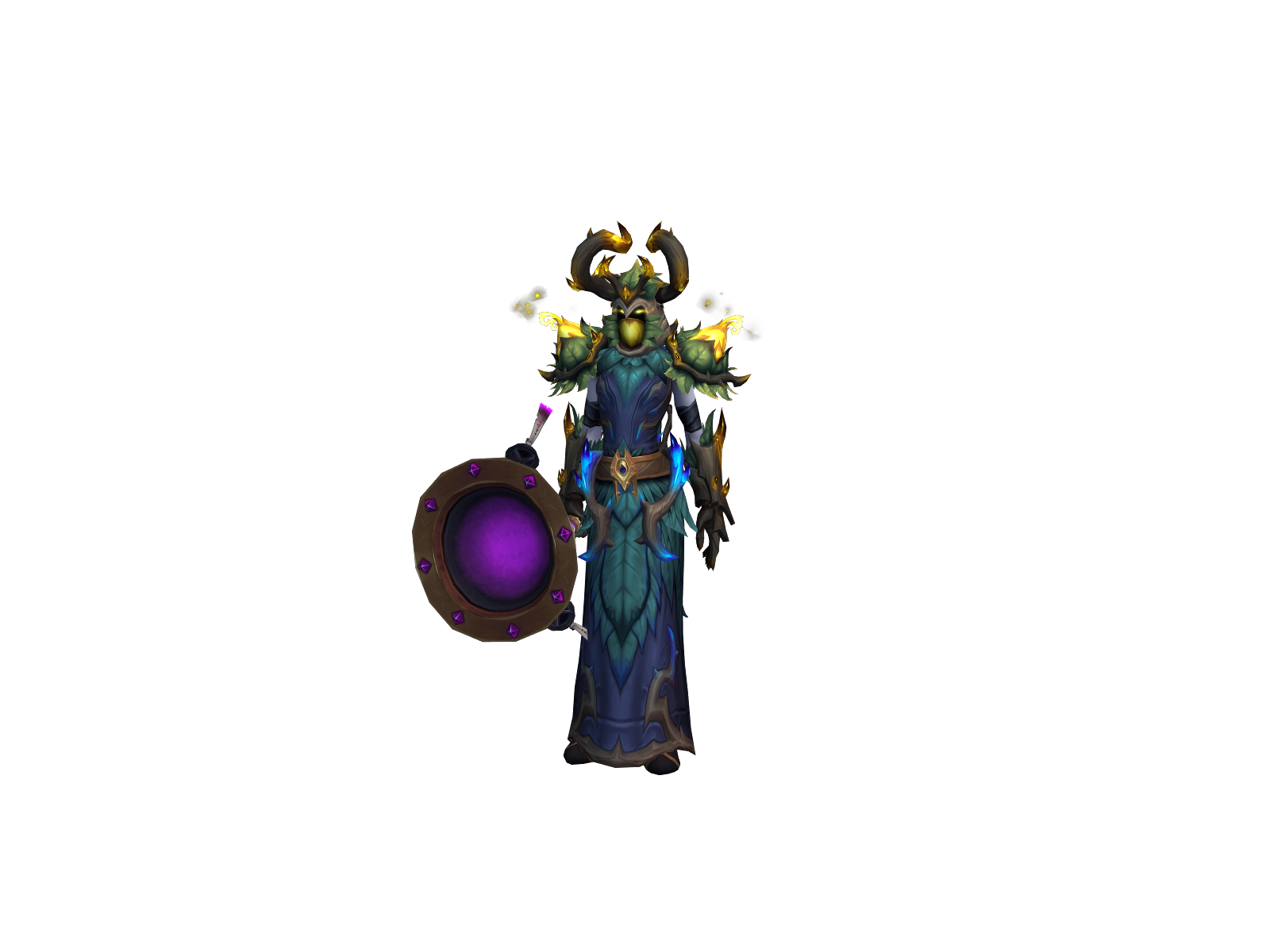 Davorian 3D character render