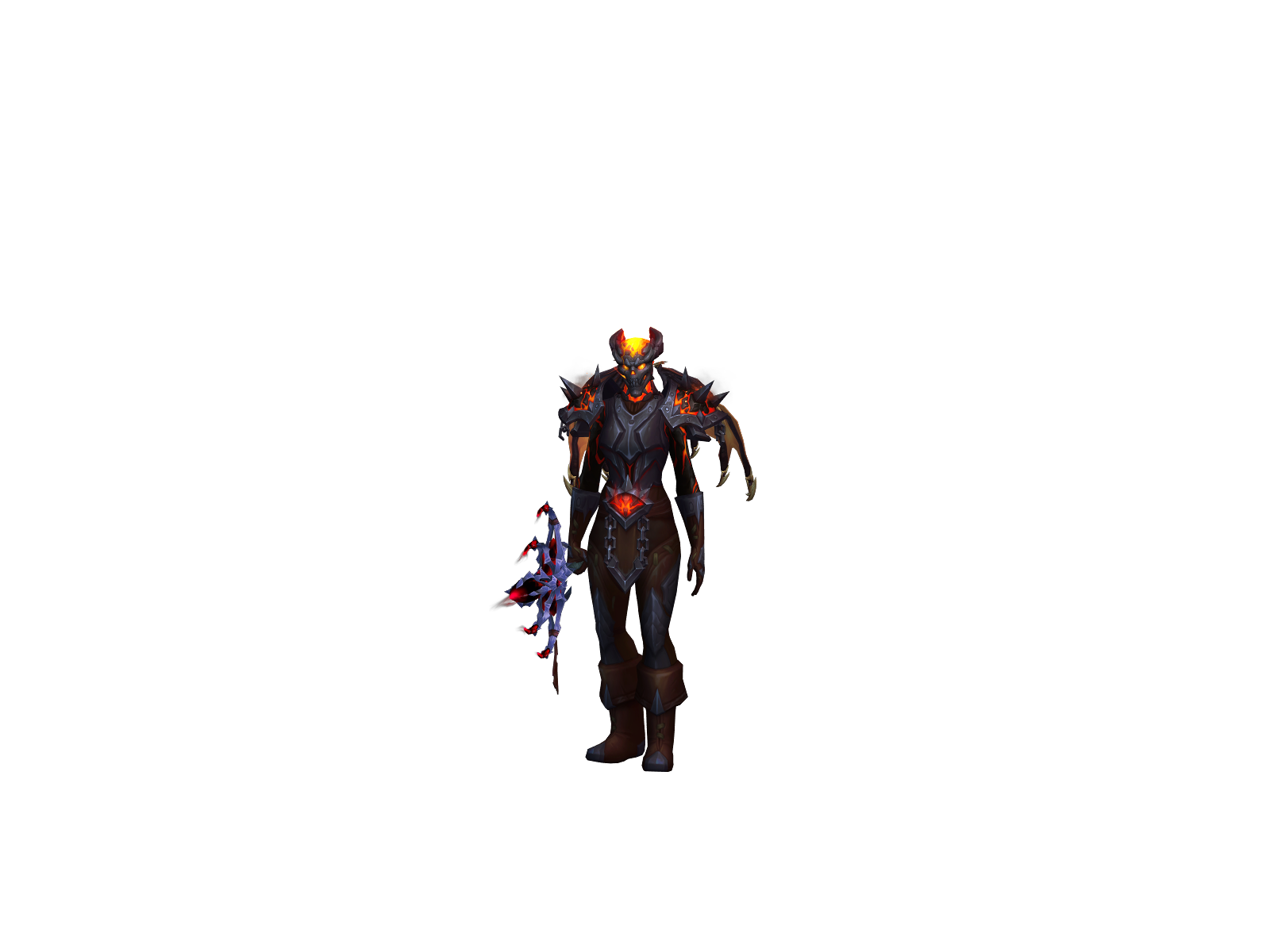 Loock 3D character render