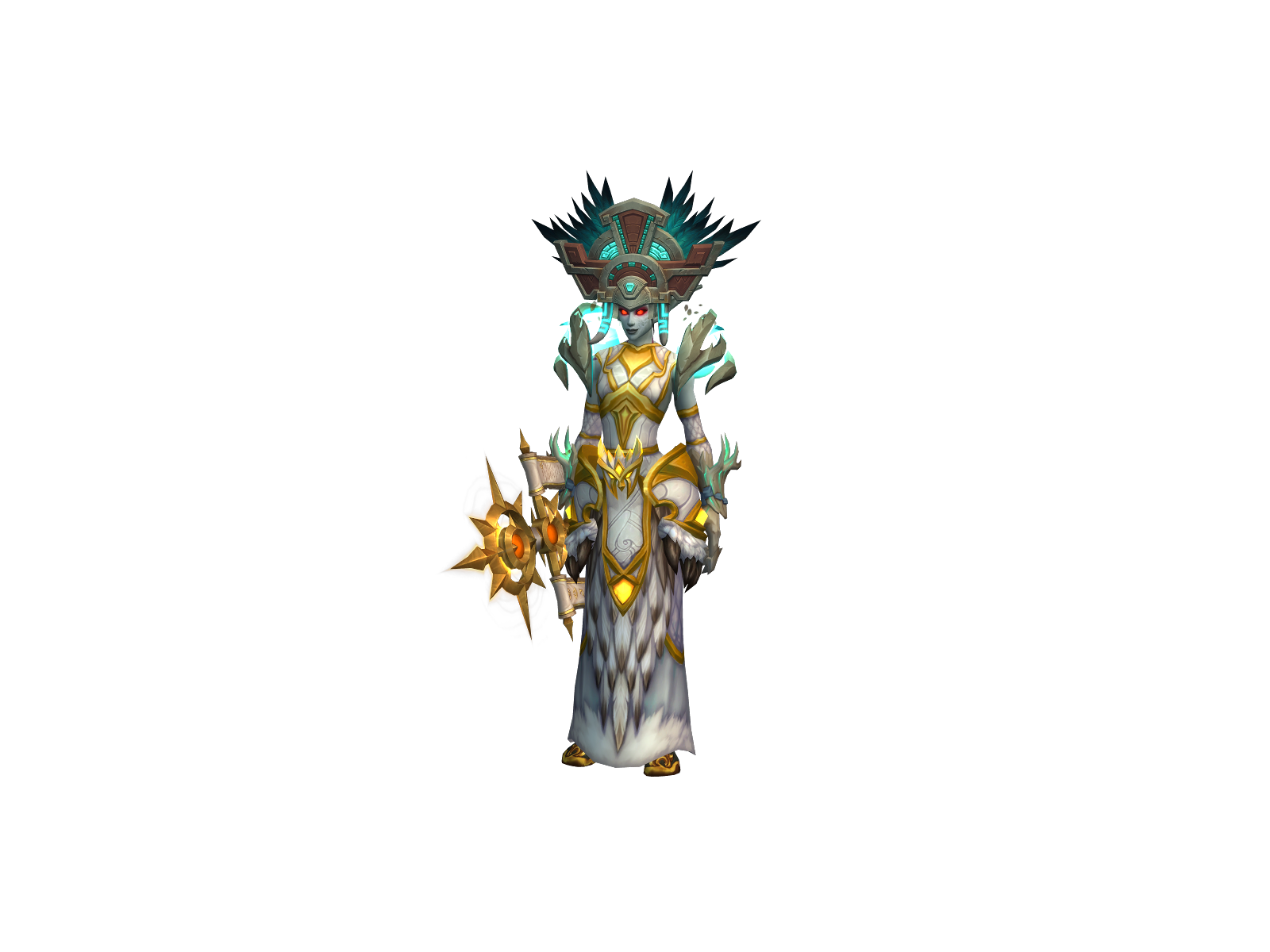 Hallibell 3D character render