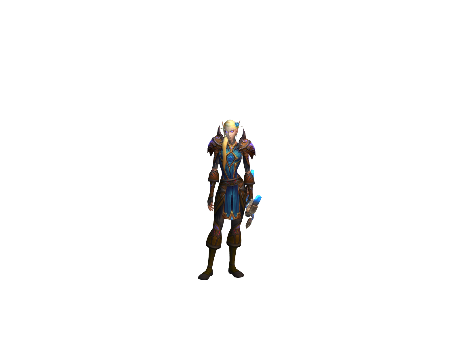 Suena 3D character render