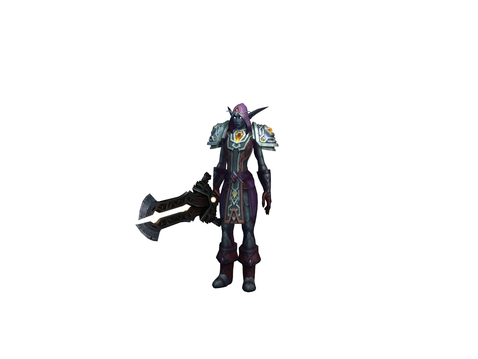 Aaltonia 3D character render