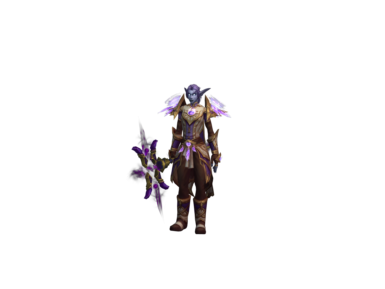 Occultist 3D character render