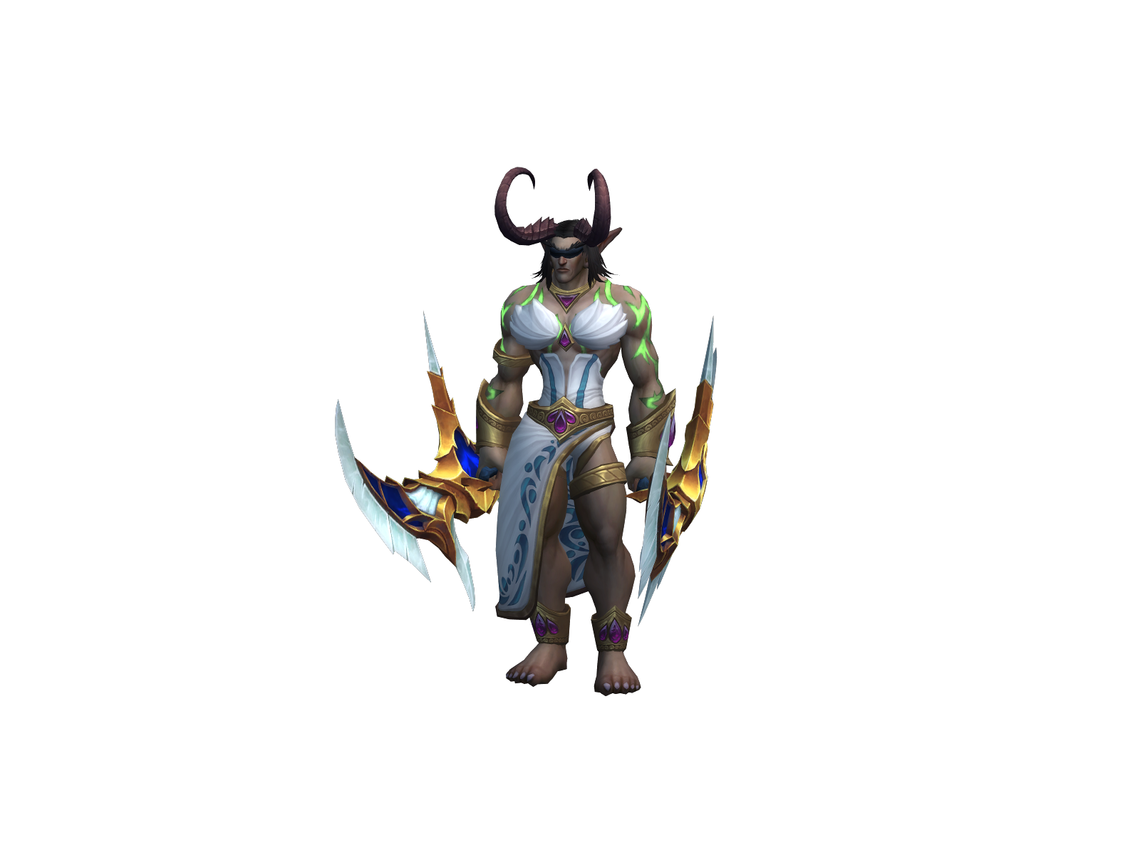 Armatos 3D character render