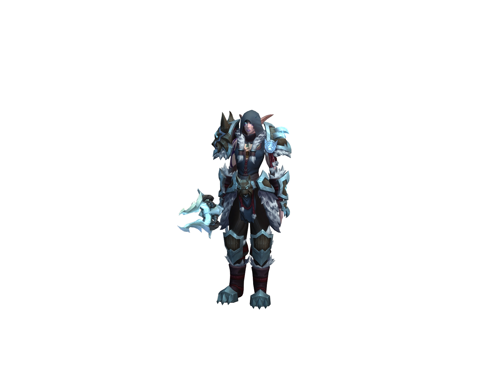 Rayashift 3D character render