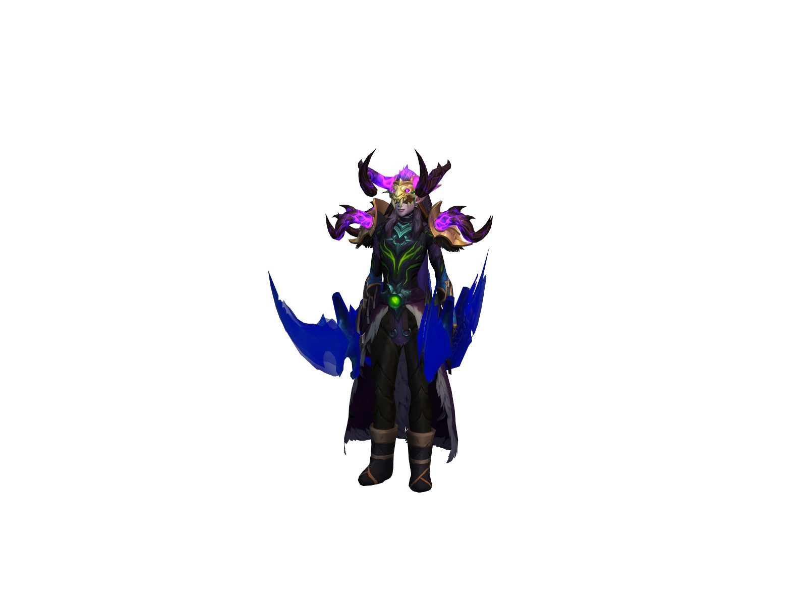 Naeron 3D character render