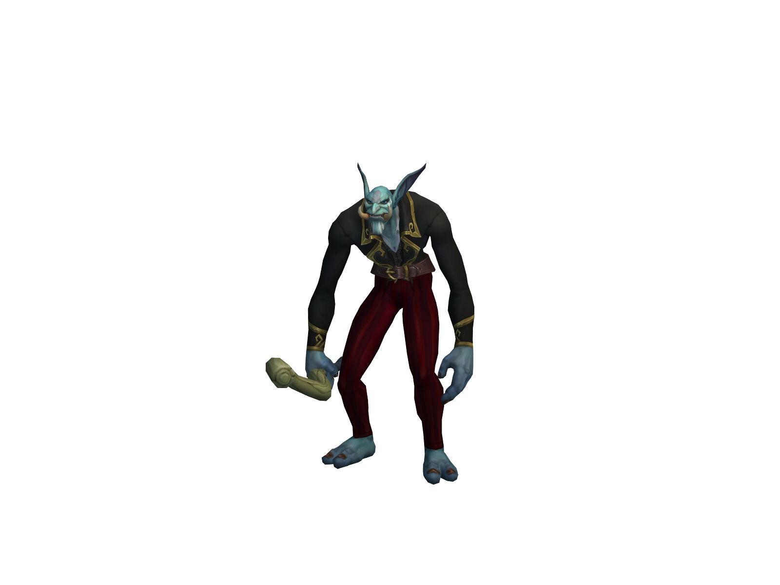 Eldrulle 3D character render