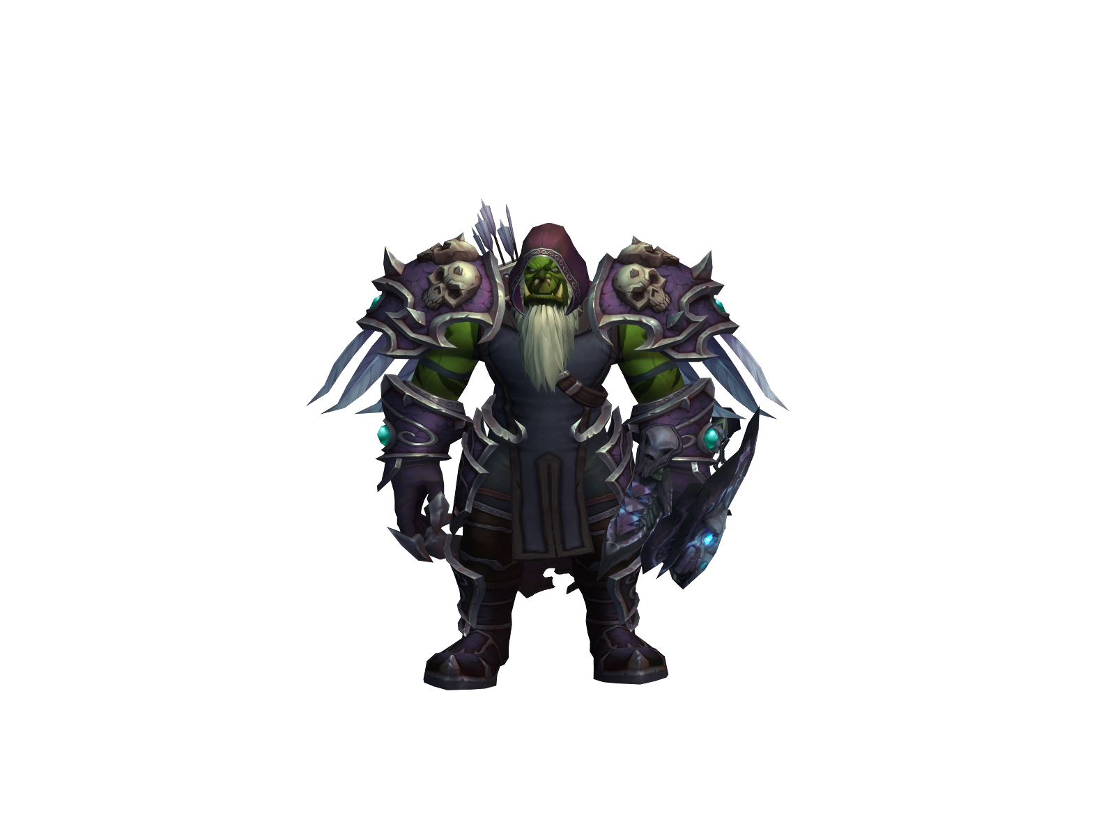 Rainfalls 3D character render
