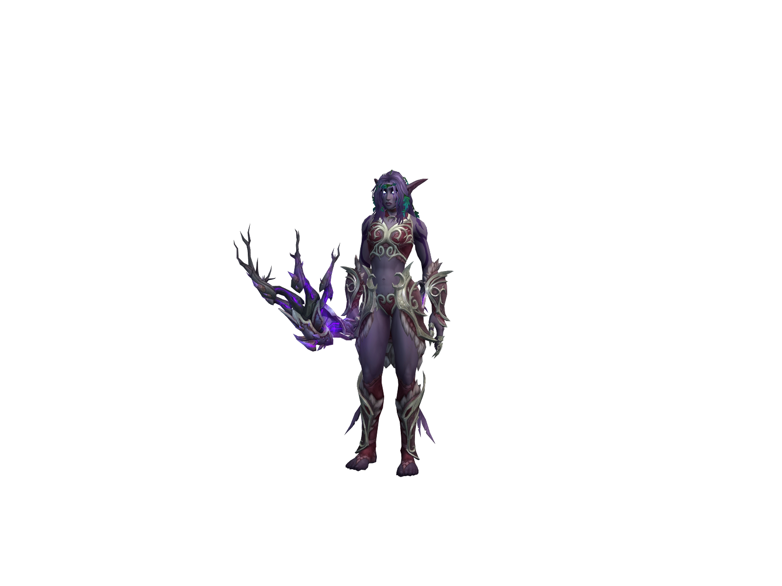 Shalande 3D character render