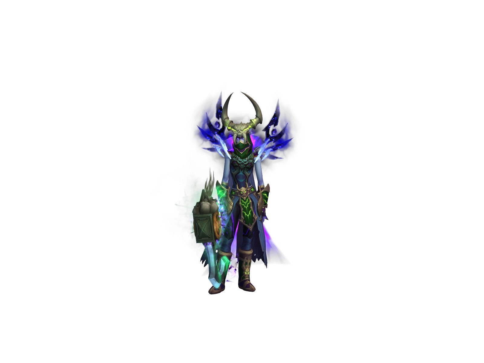 Rhonok 3D character render