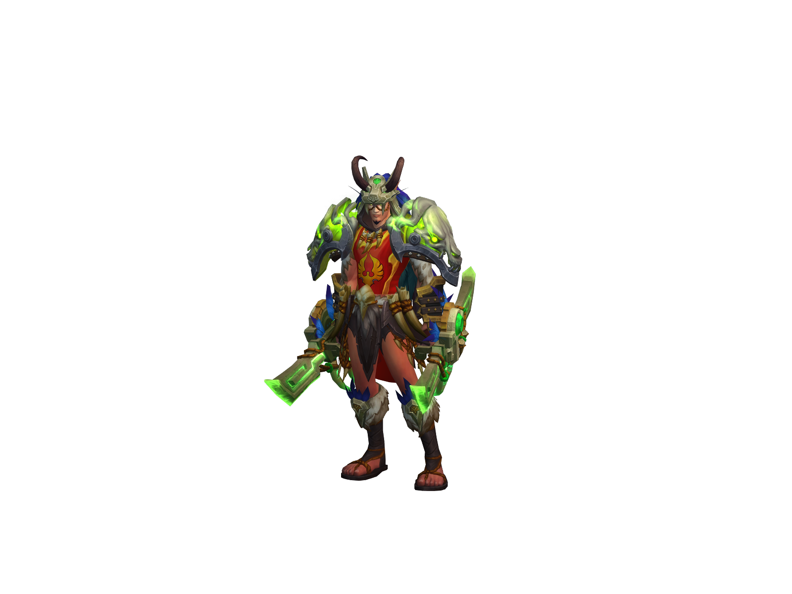 Jeremon 3D character render