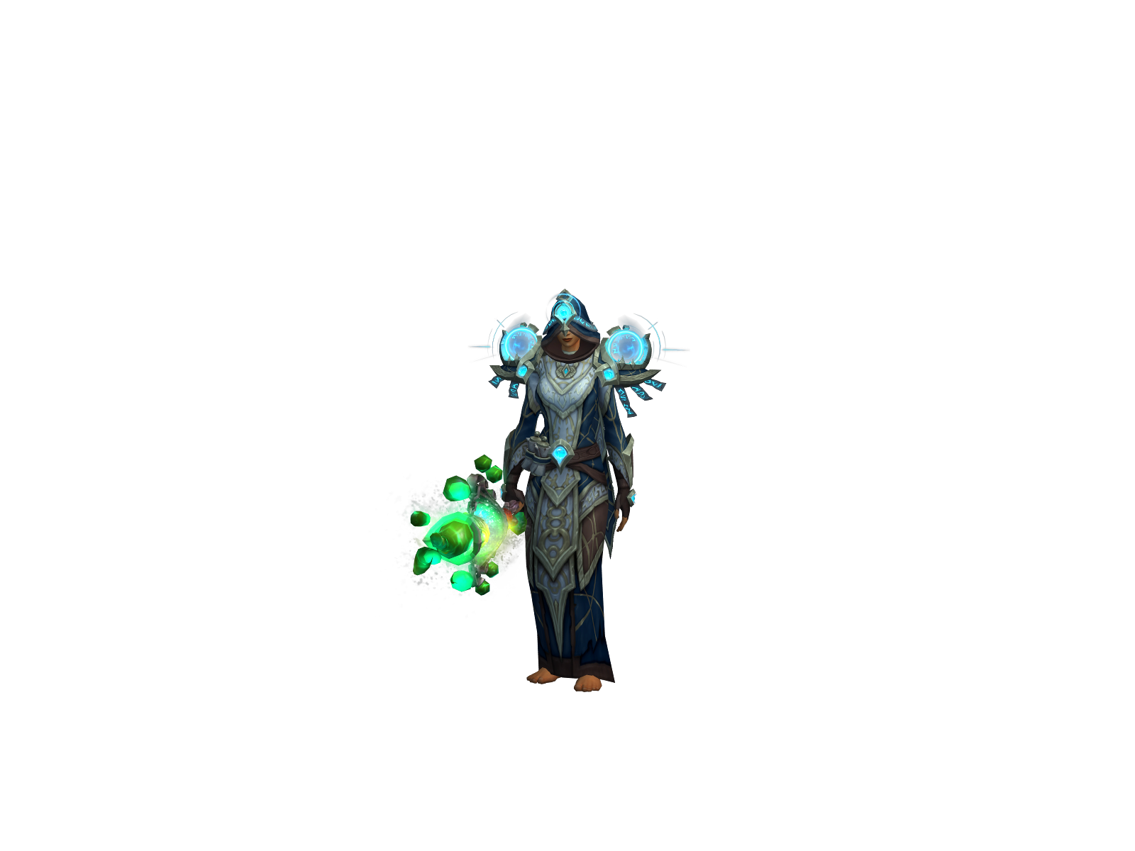 Pytheia 3D character render