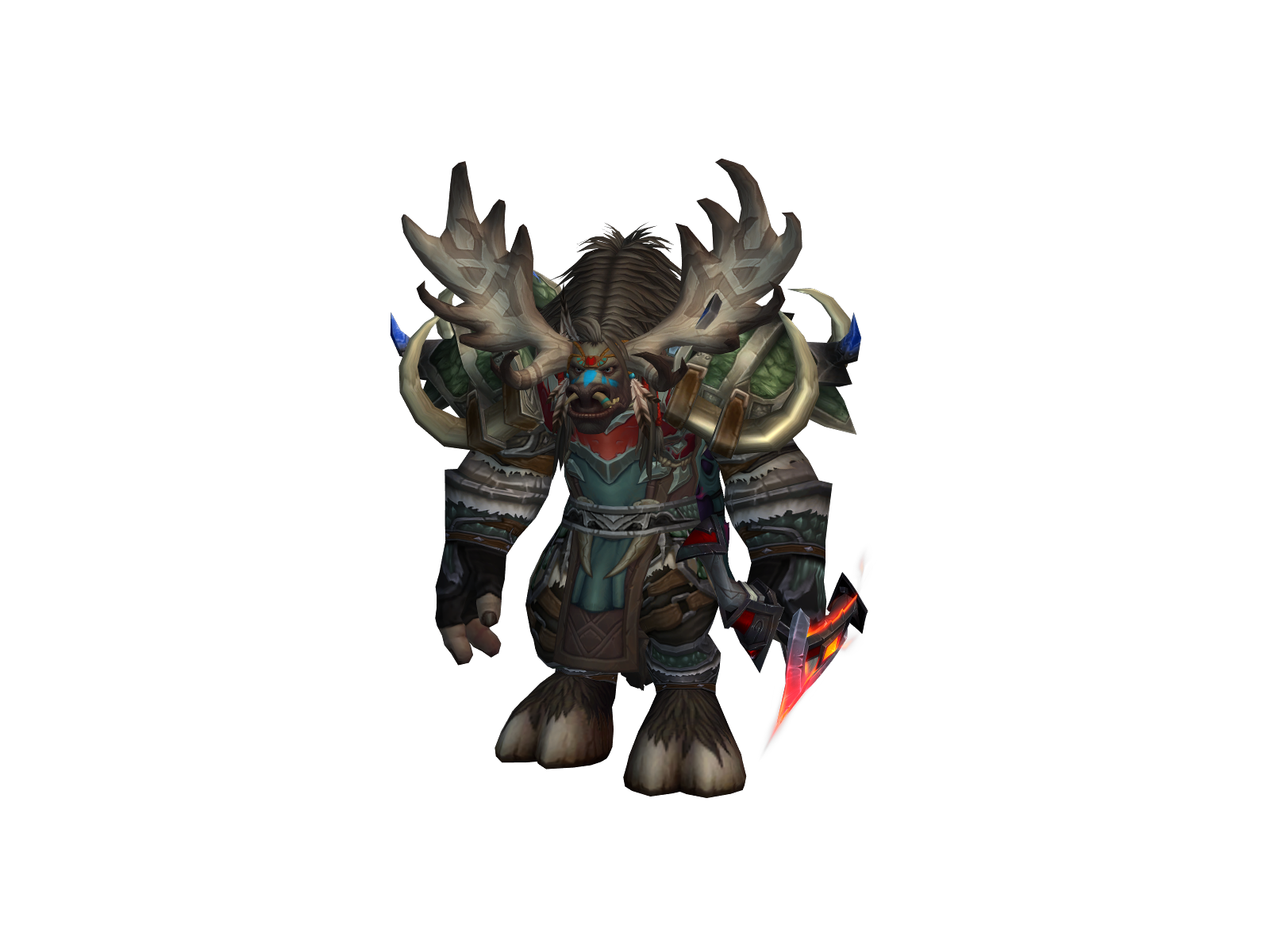 Pälsjägaren 3D character render