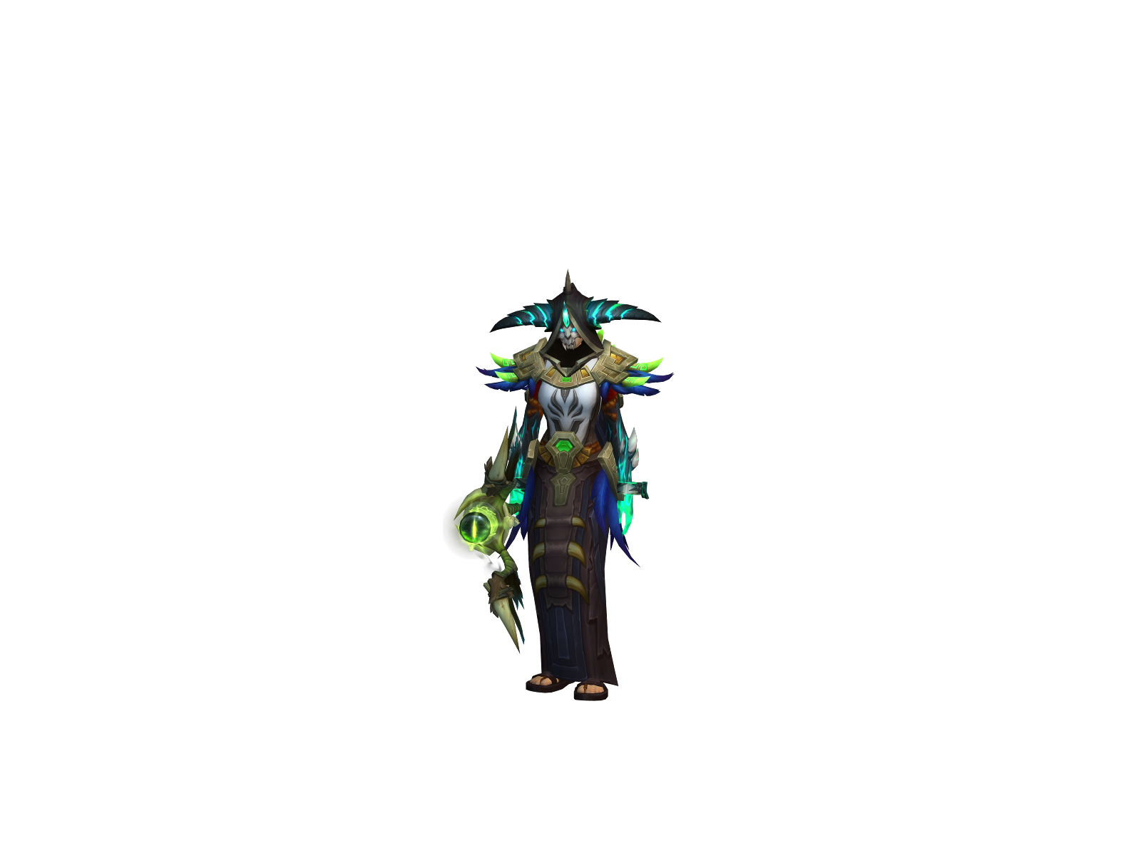 Juod 3D character render