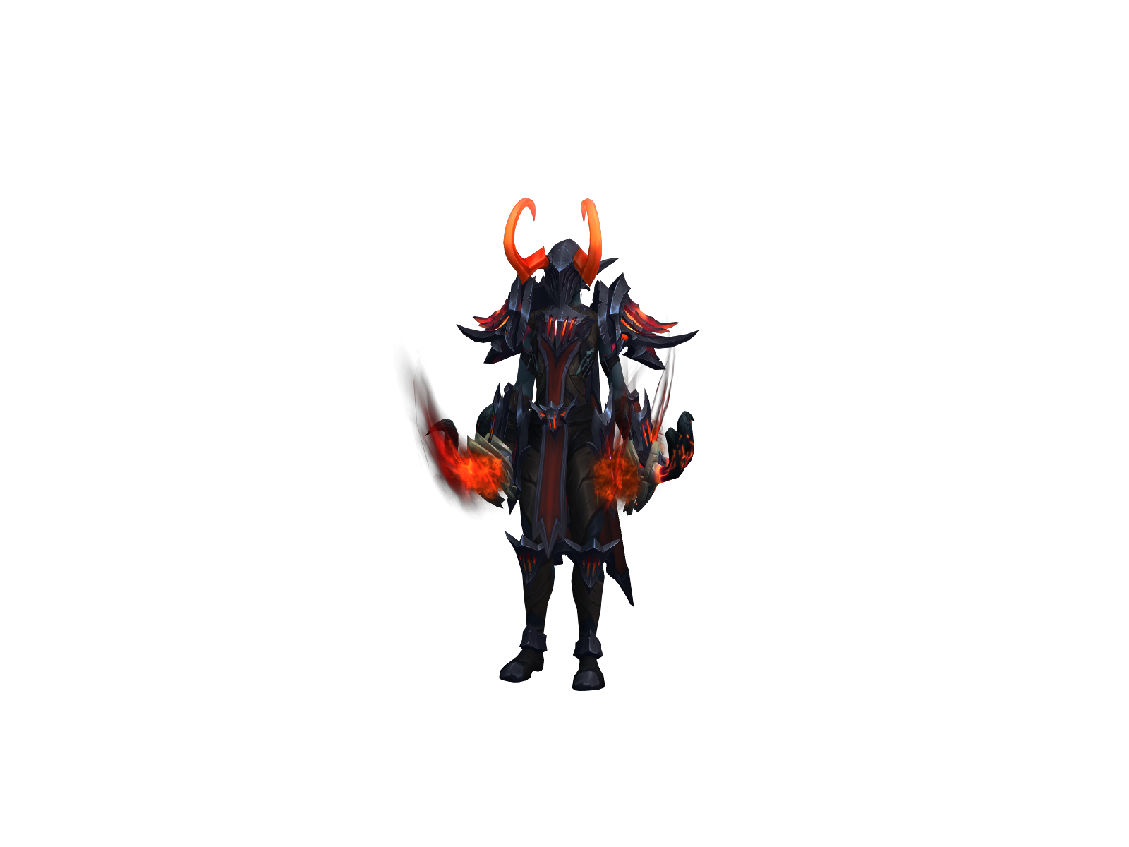 Demonnick 3D character render