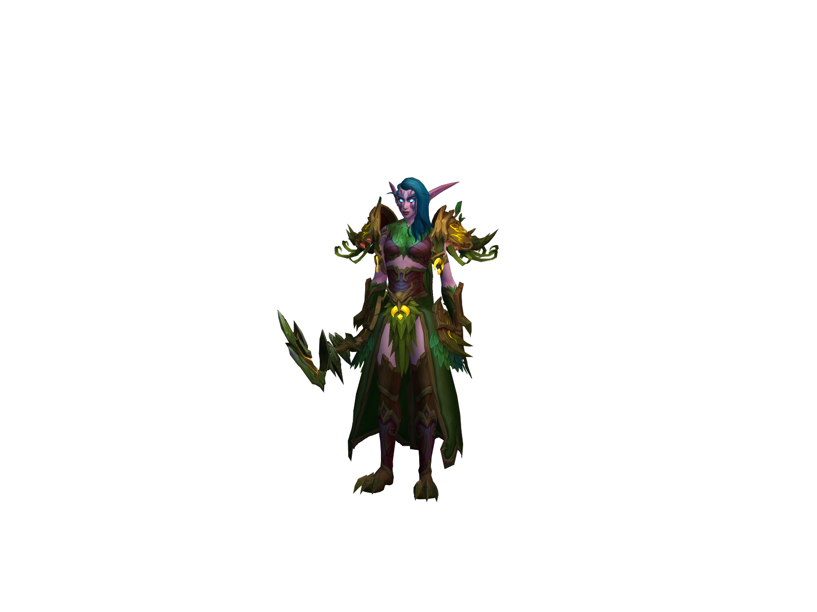 Benihimé 3D character render