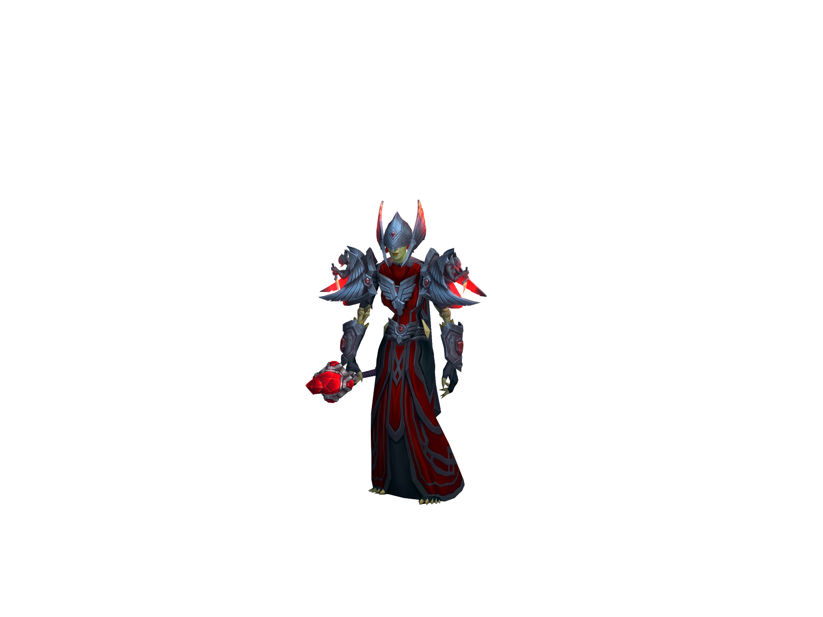 Prästeller 3D character render