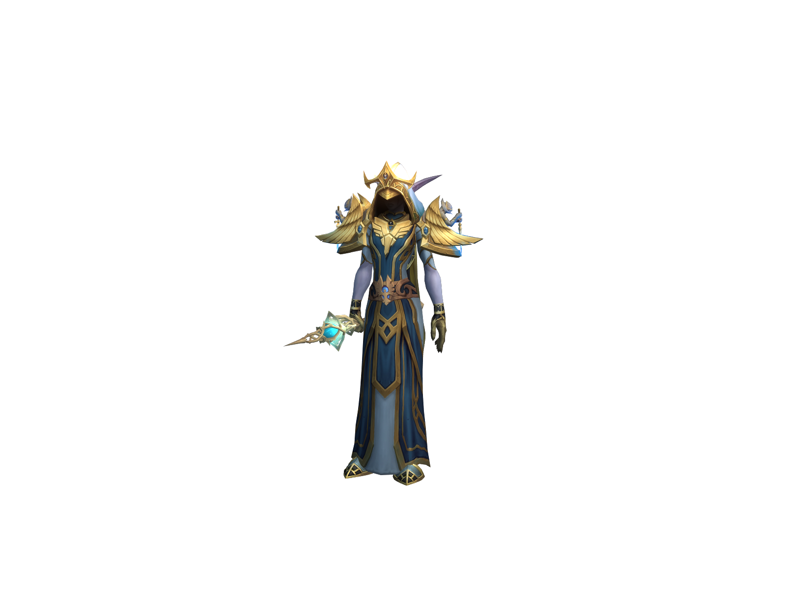 Priestmike 3D character render