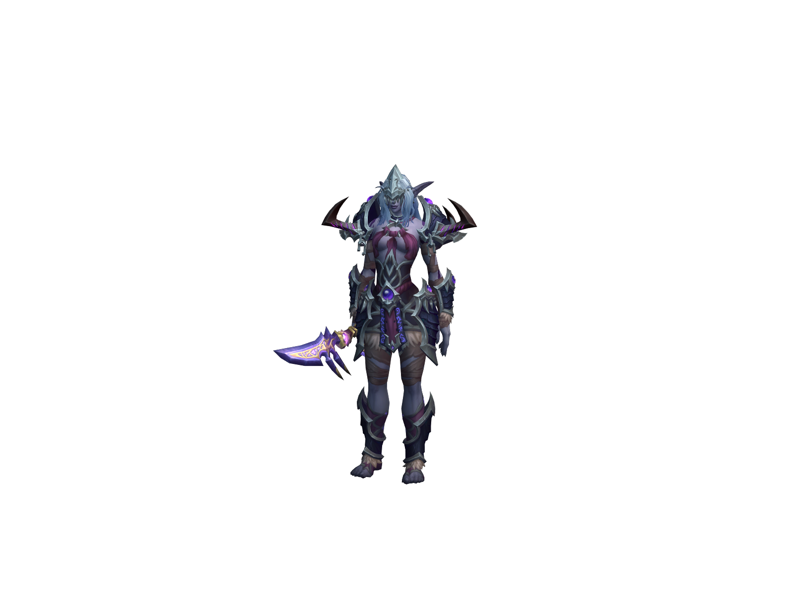 Eruena 3D character render