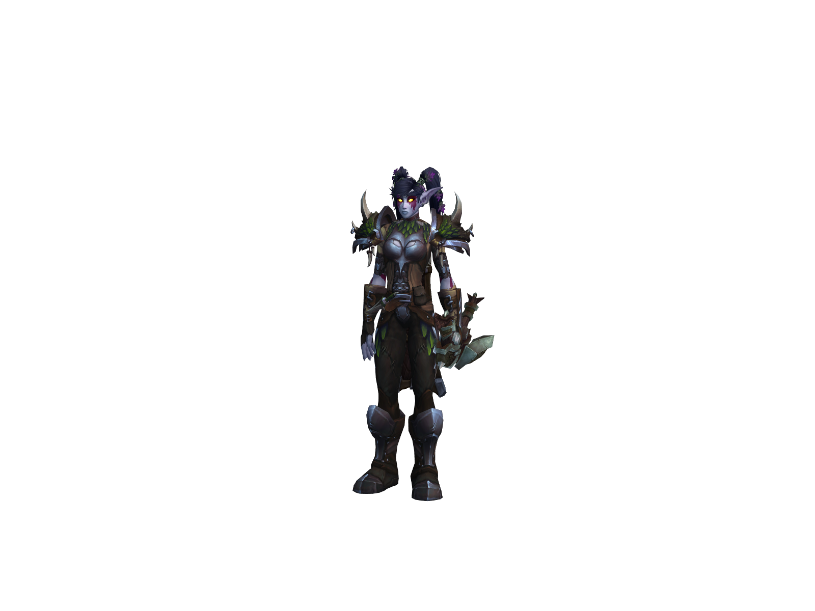 Èz 3D character render