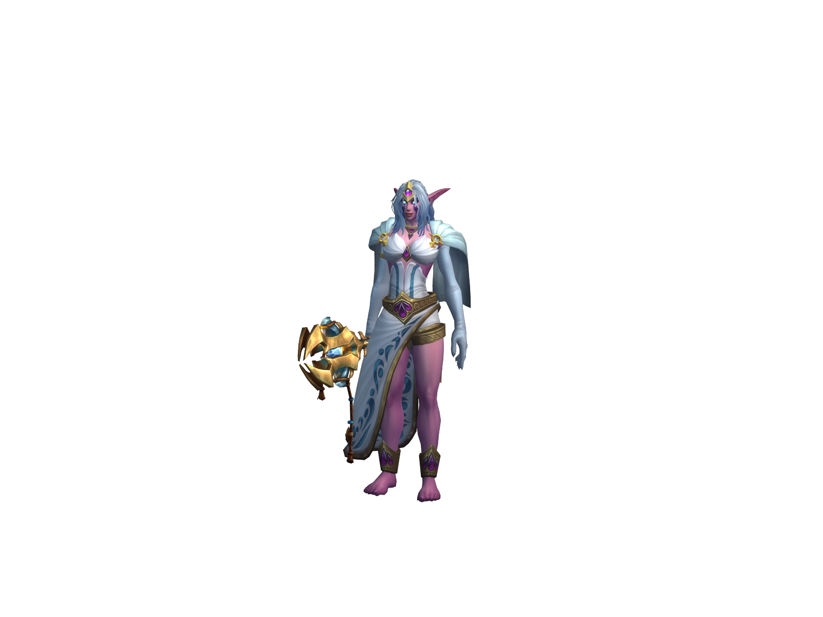 Suedisp 3D character render
