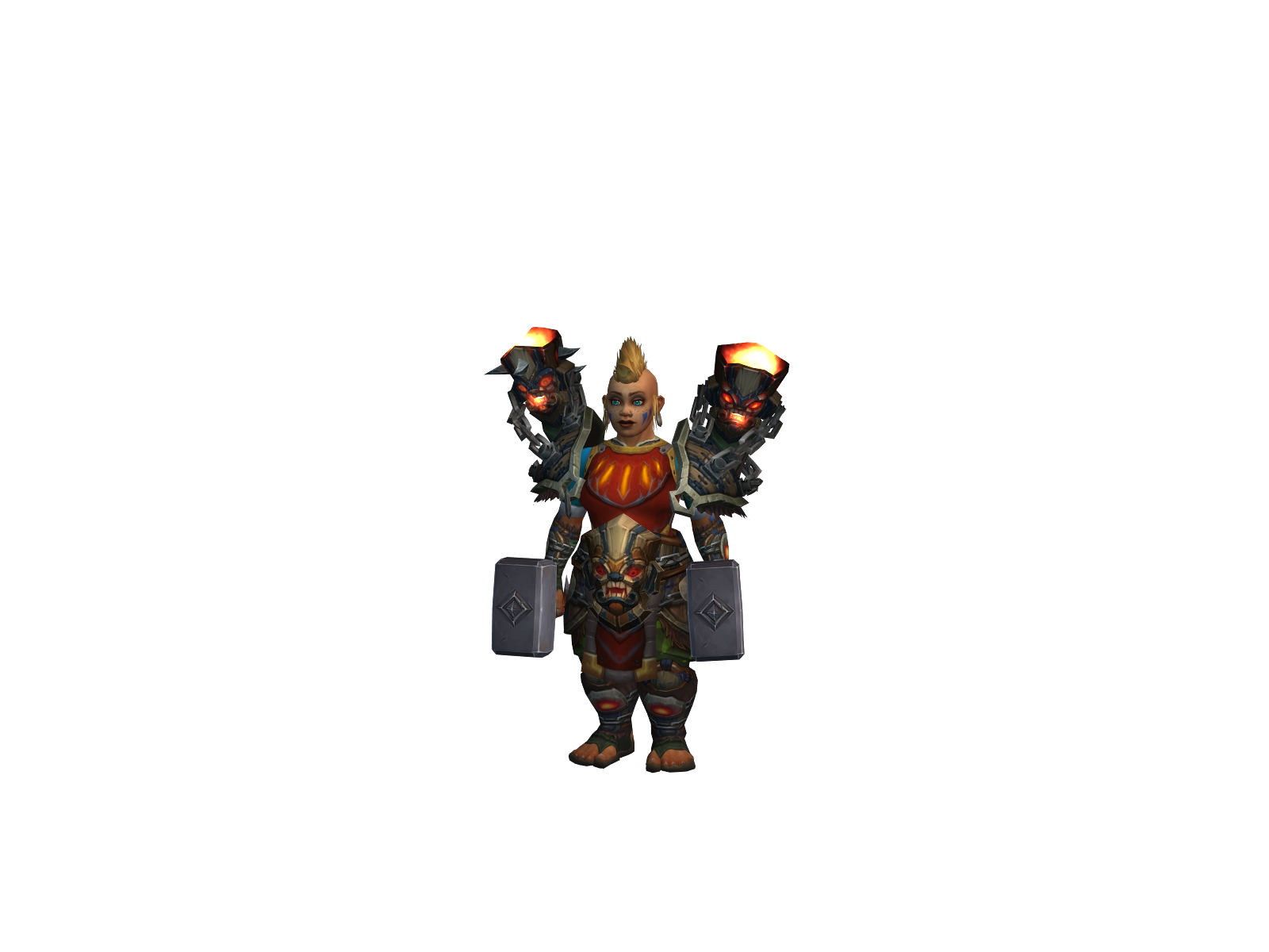 Kocimietka 3D character render