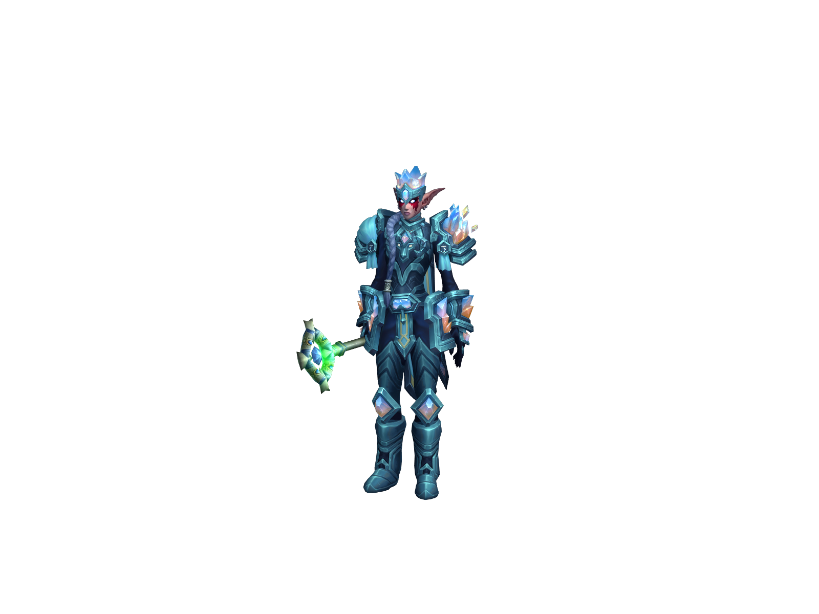 Shinígamí 3D character render
