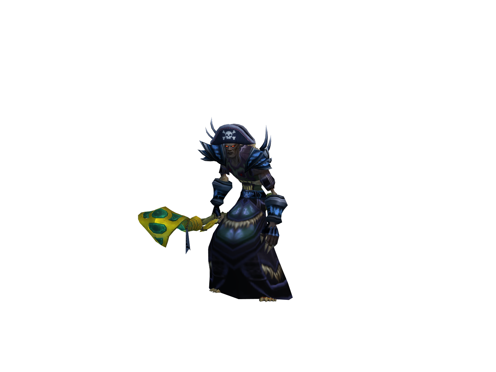 Pirhu 3D character render