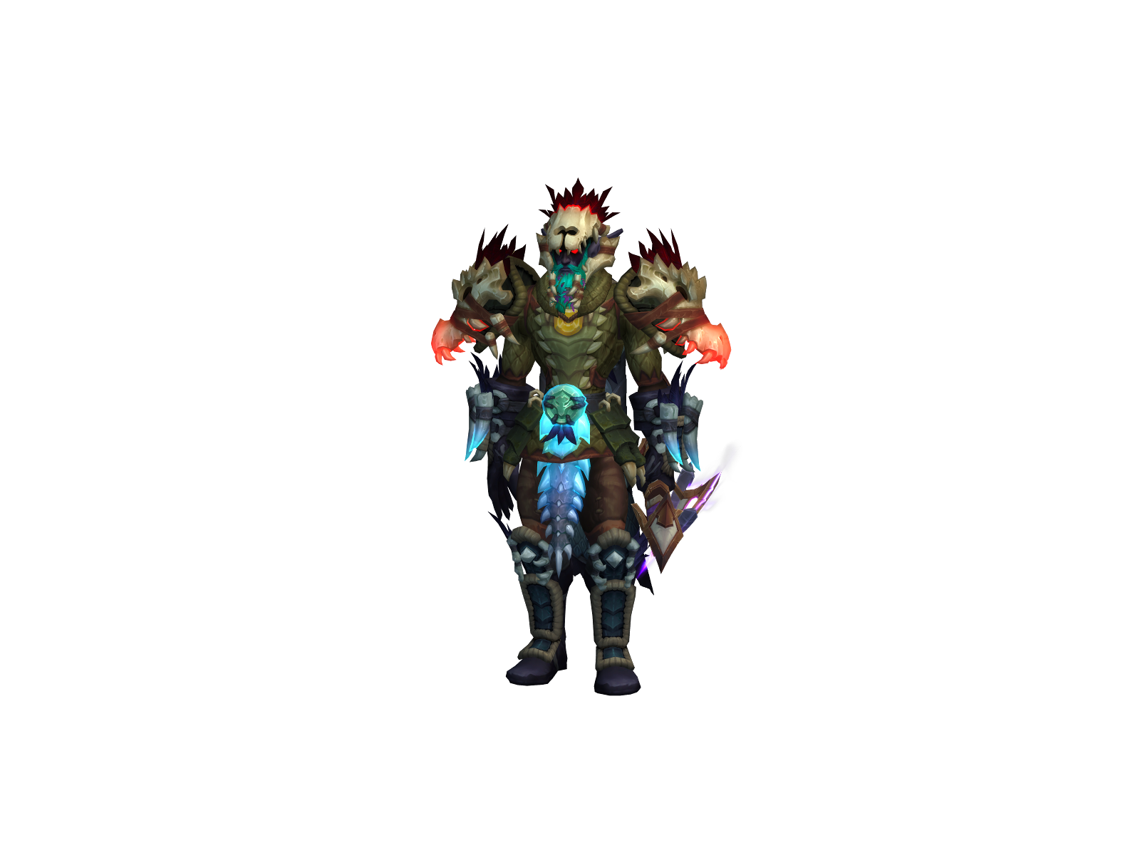 Kyliun 3D character render