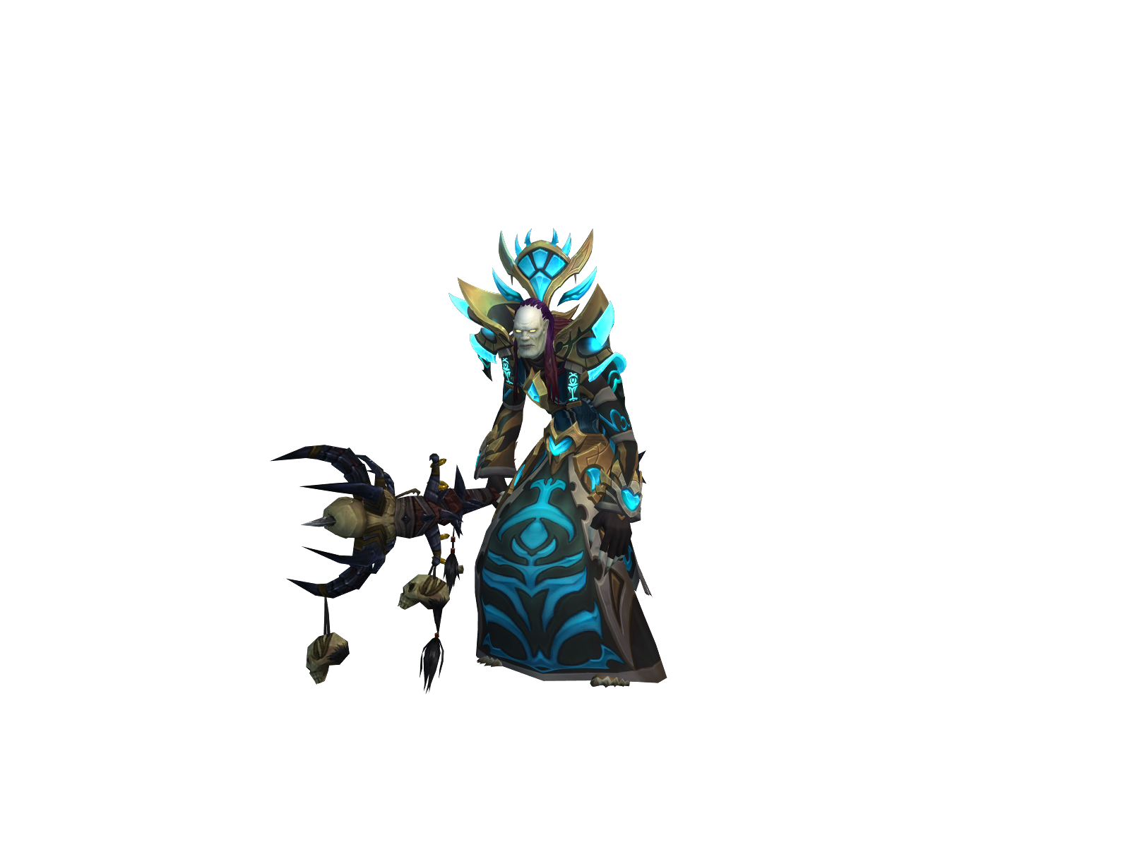 Boozanic 3D character render