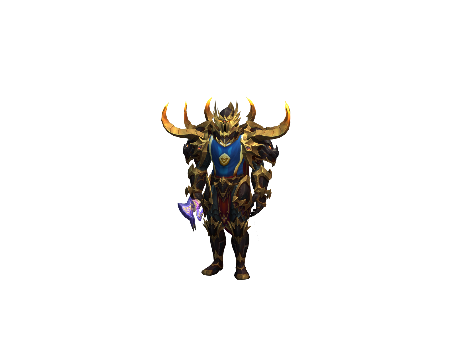 holygooner 3D character render