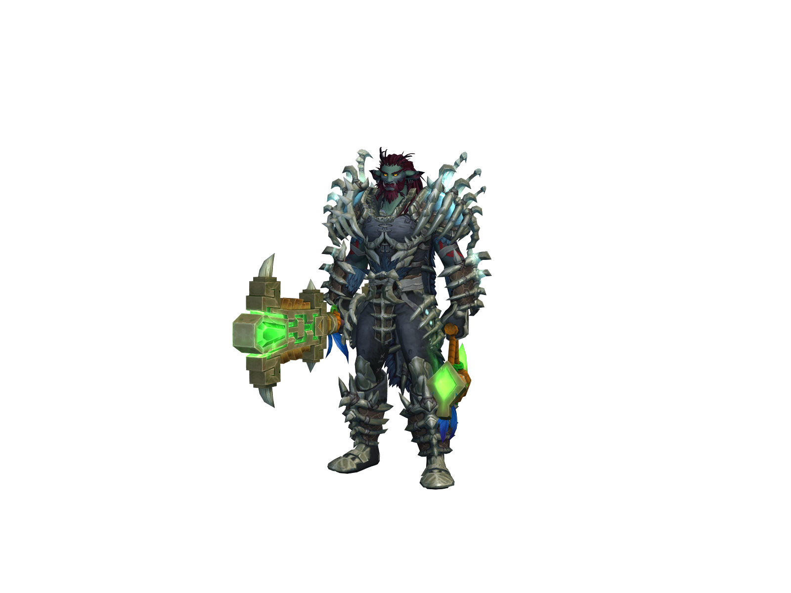 Dreadwillow 3D character render